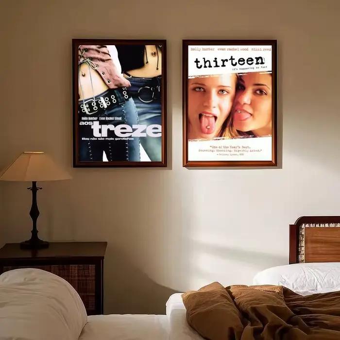 Affiches autocollantes de Film de treize