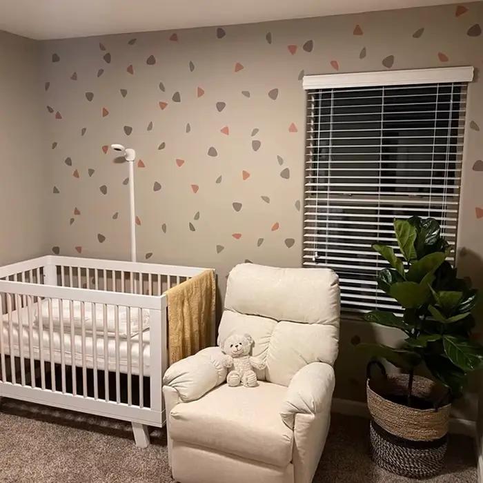 Autocollant mural triangles pour chambre de bébé fille et garçon