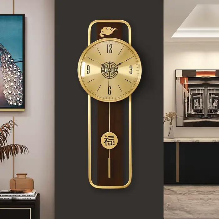Horloge murale Design esthétique Simple suspendue