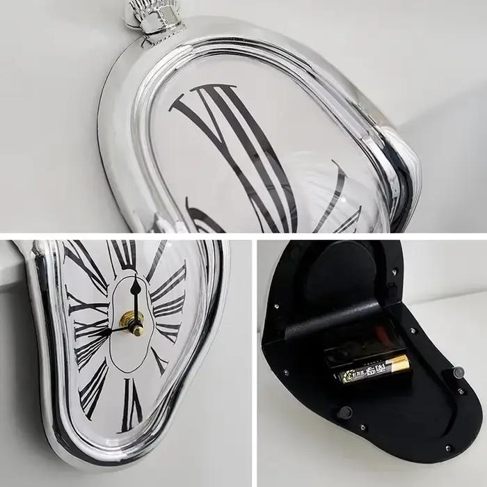 2024 nouveau roman surréaliste fusion déformée horloges murales