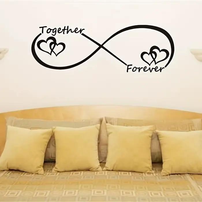 Autocollant Mural Love Together Forever