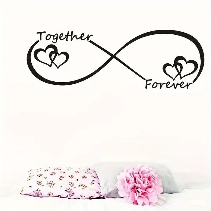 Autocollant Mural Love Together Forever