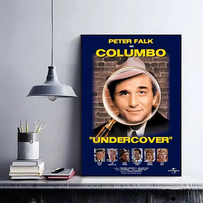 Affiche de détection policière C-Columbo