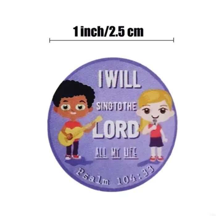 PXPC Christian Decorative Autocollants Stickers Sticky
