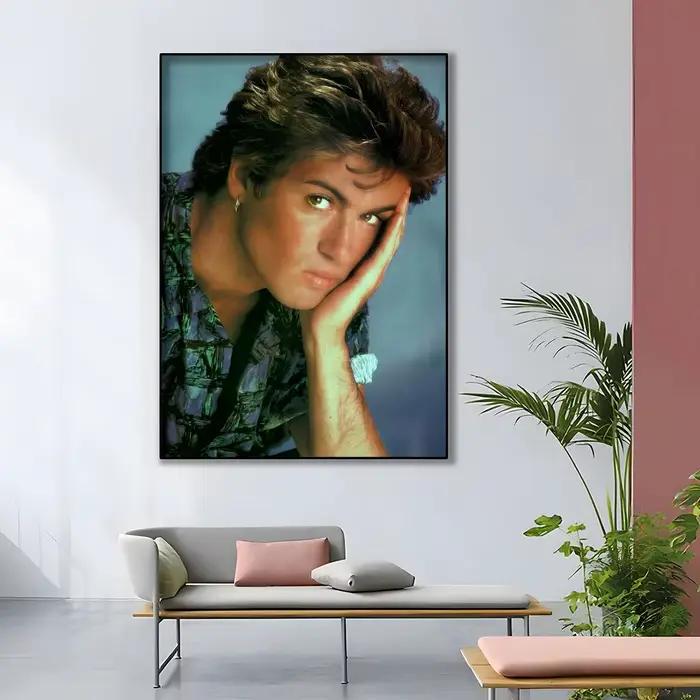 Peinture calligraphique Singer G-George Michael