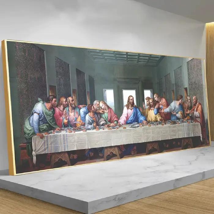 Da Vinci – peinture à l'huile sur toile célèbre