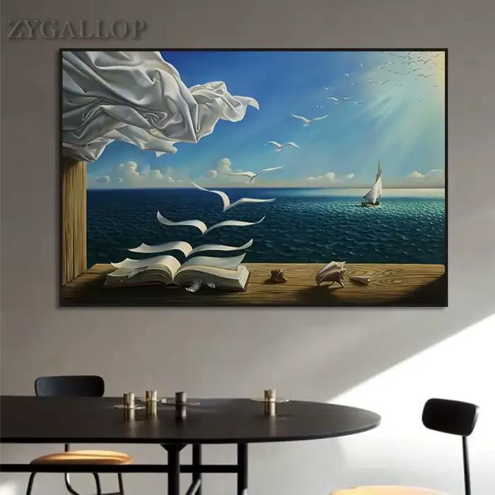 Peinture à l'huile Salvador Dali