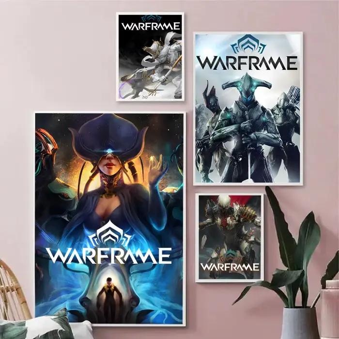 Affiche de jeu vidéo W-Warframe