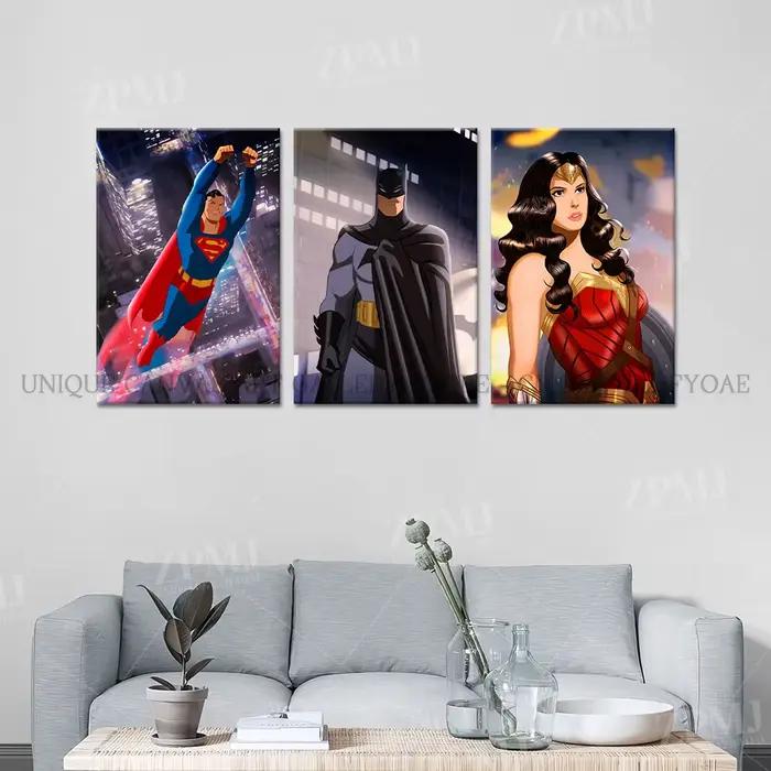 Justice League Superman film décoration de la maison Hd impression peinture photos mur Art sans cadre toile moderne affiche pour salon