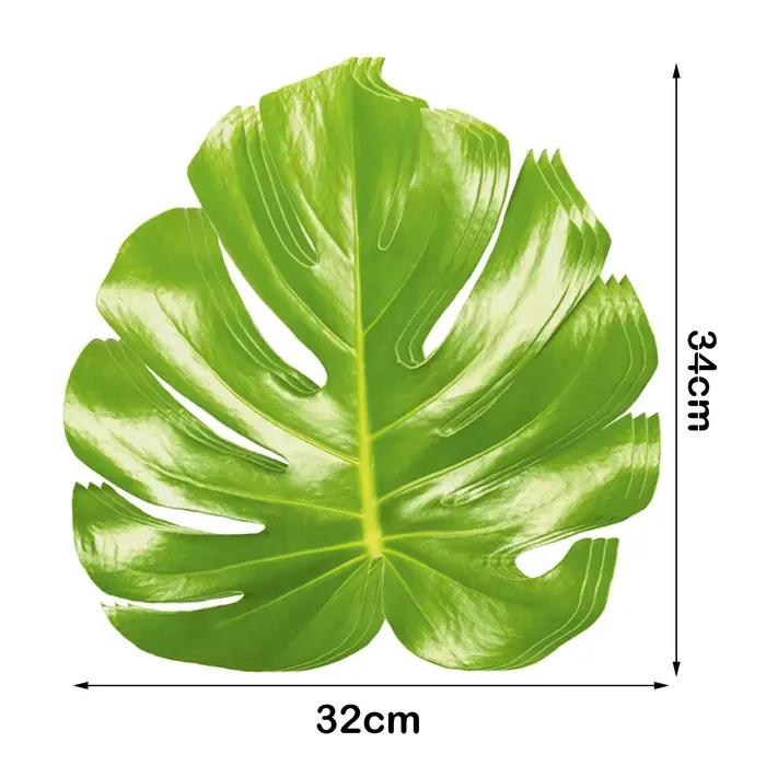Lot de 10 sets de table en feuilles de palmier