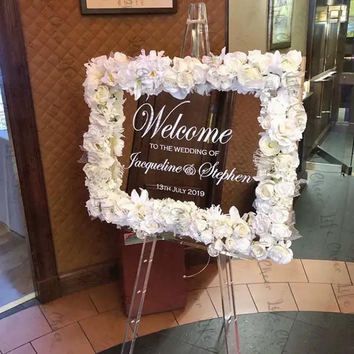 Autocollant personnalisé de mariage