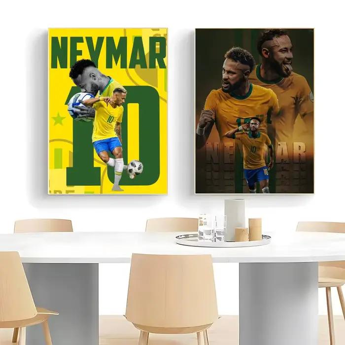 Affiche autocollante N-Neymars pour athlètes