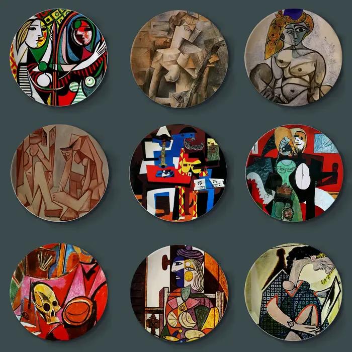 Plaques de peinture Picasso espagnol pour la décoration murale de la maison