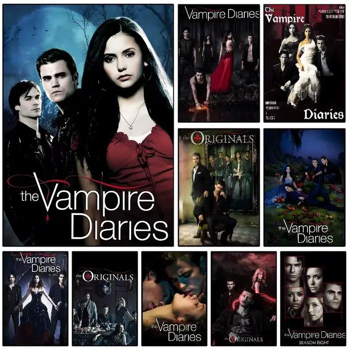 Affiche de film classique The Vampire Diaries