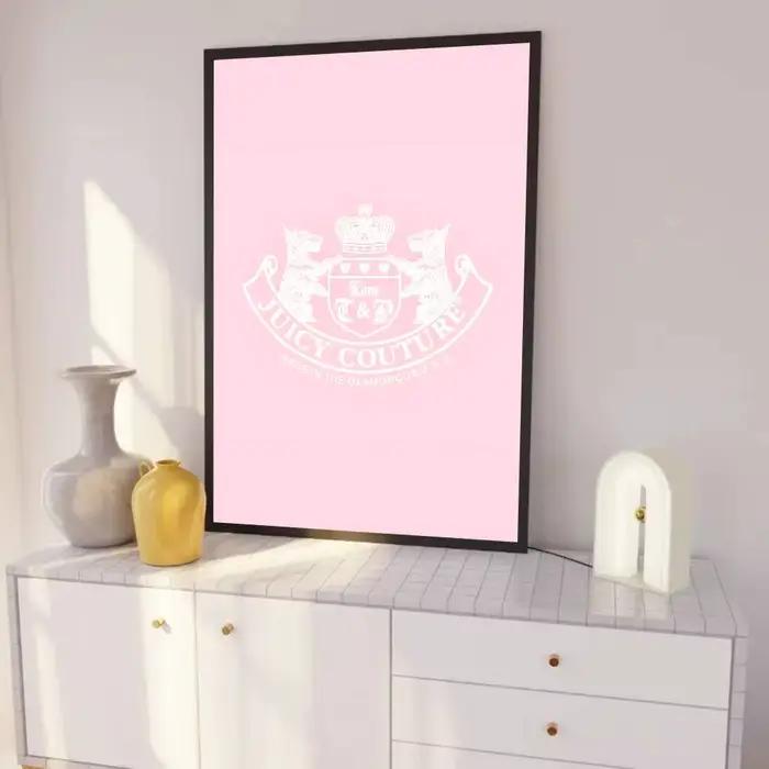 J-juicy c-couture (16) affiche imprimée A5 A4 A3 A2 décor artistique mural pour chambre bureau cadeau pour les Fans