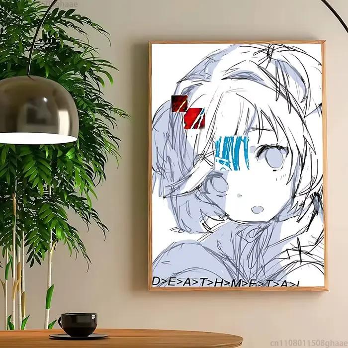 Panchiko DEATHMETAL artistes toile peinture pour salon décor à la maison affiche Fans cadeaux-sans cadre