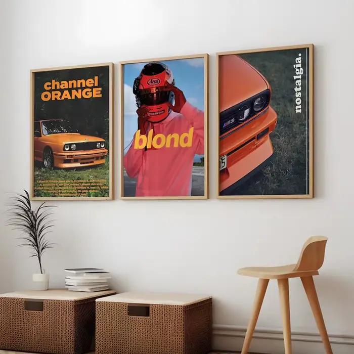 Affiches de peinture sur toile pour la décoration intérieure