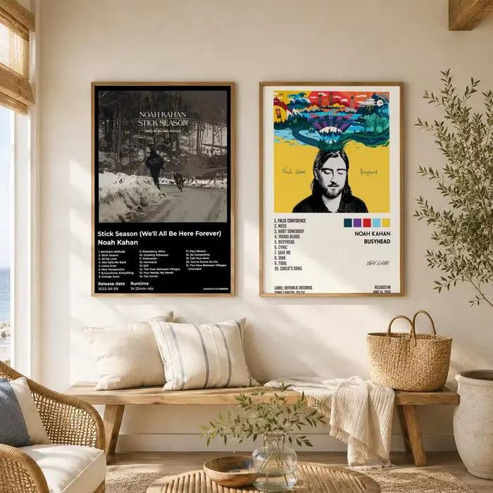 Affiche de chanteur folk-pop n-noah Kahan