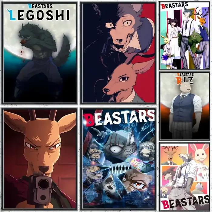 Affiche d'anime dramatique BEASTARS