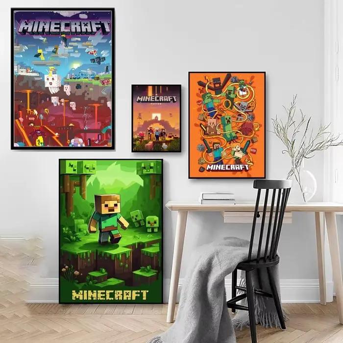 Affiche vintage hippie Game Mine-CraftS C-Classic