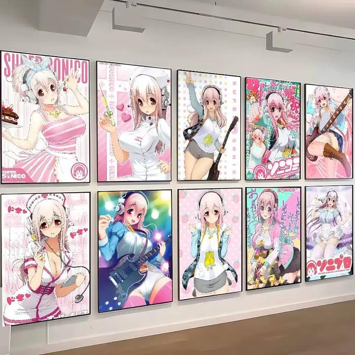 Affiches décoratives, peintures murales pour chambre d'étude