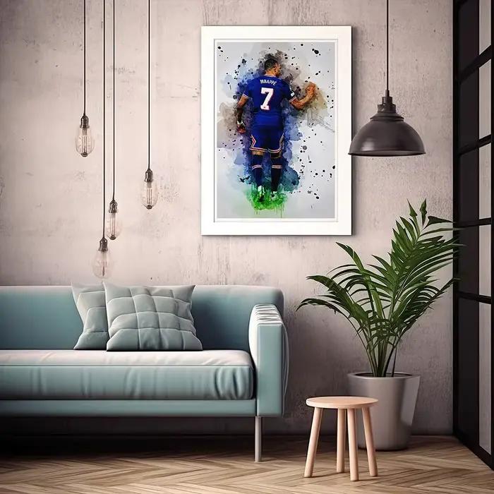 K-Kylian M-Mbappe Posters
