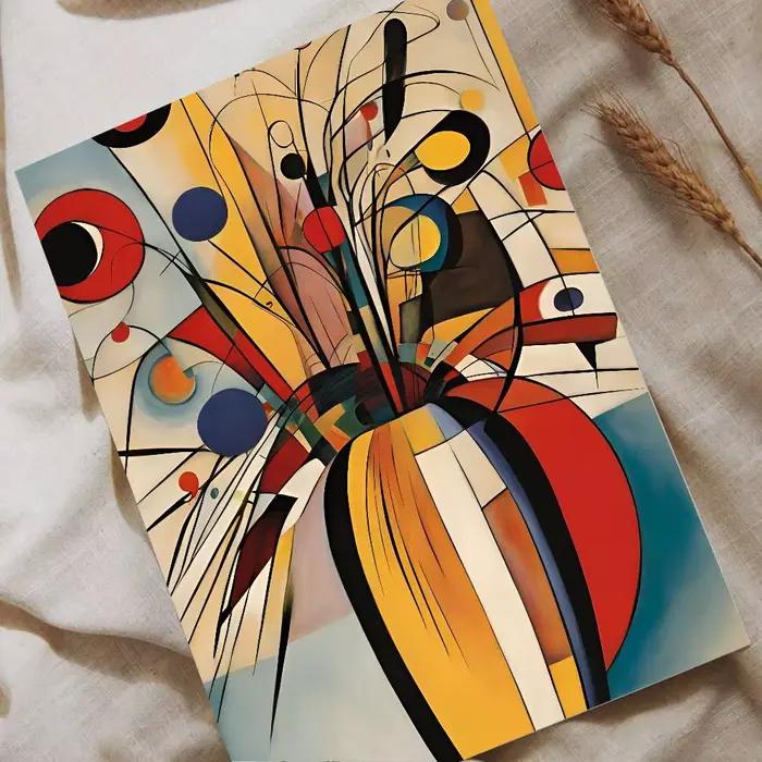 Affiche de Wassily Kandinsky avec impressions