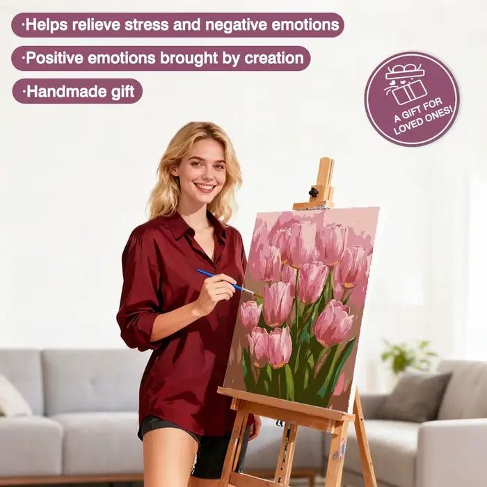 Huacan – peinture à l'huile par numéros sur toile