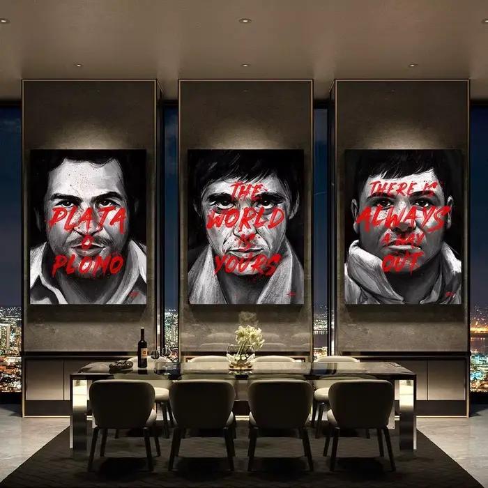 Peinture sur toile El Chapo