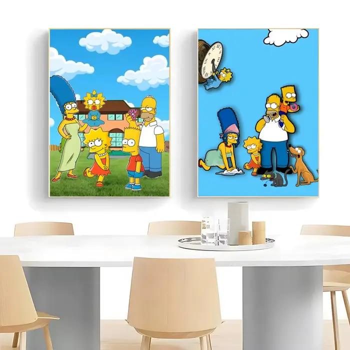 Affiche murale Anime T-The Simpsons