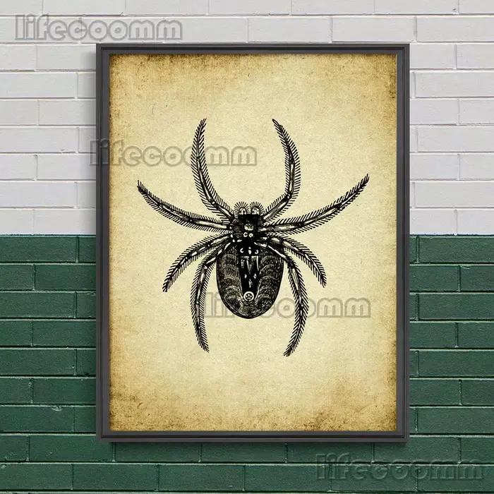 Peinture sur toile d'art mural vintage