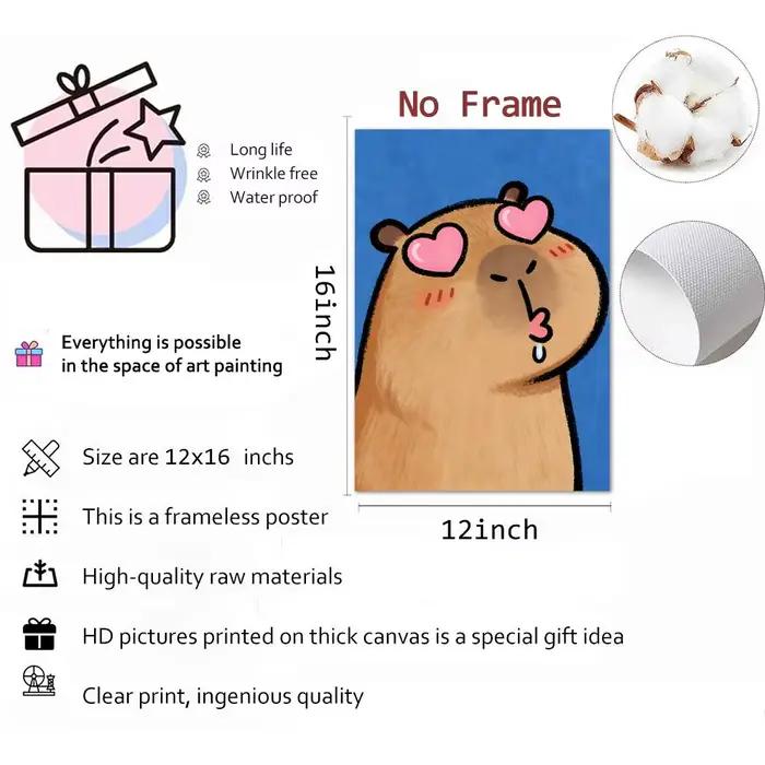 Peinture de dessin animé Kicapara simple et mignonne