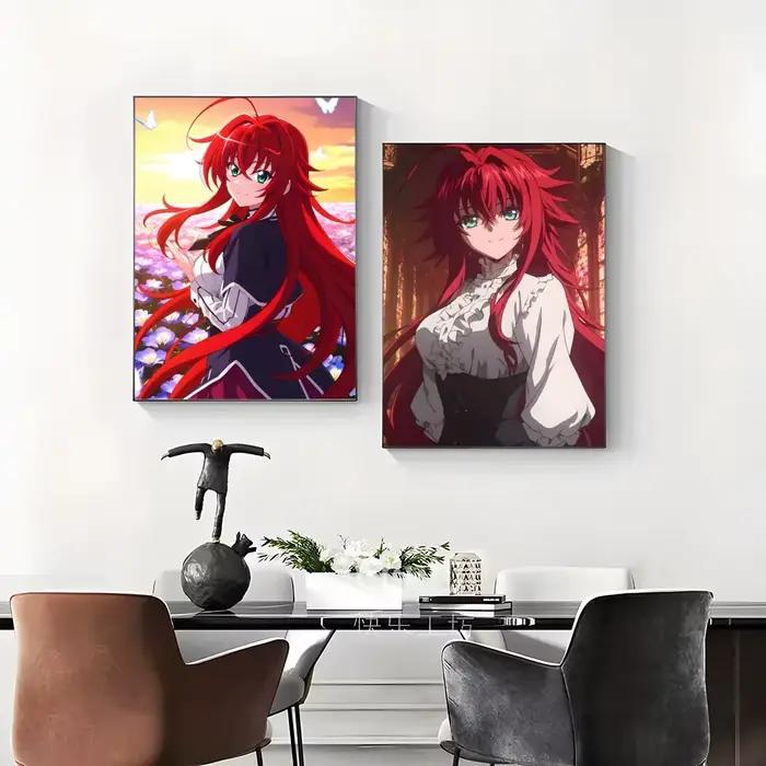 Rias Gremory h-haute école DxD affiche toile mur Art impression pour salon chambre murale sans cadre décor à la maison cadeau décoration