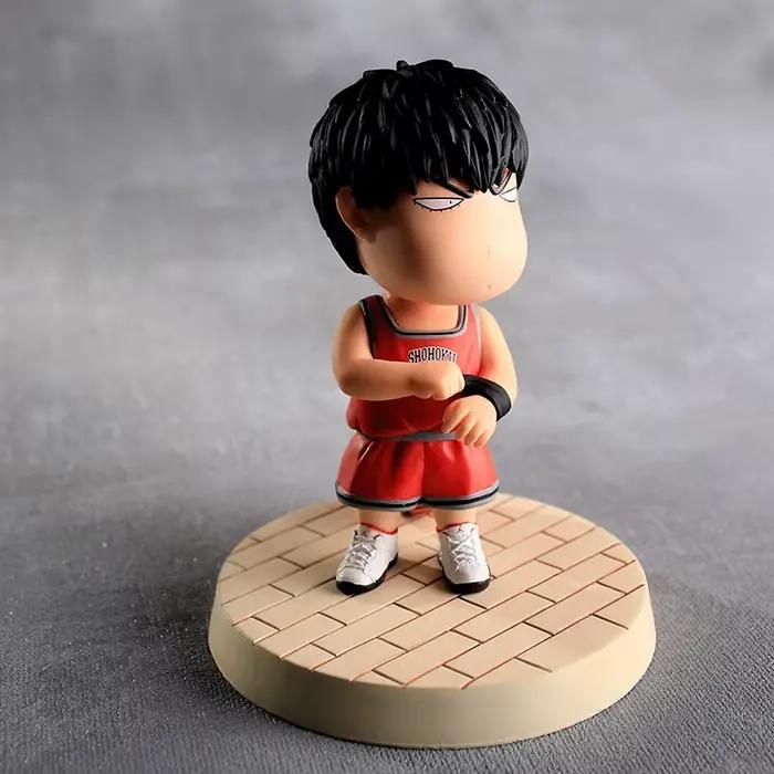 Figurines d'action Anime Slam Dunks version Q Sakuragi Hanamichi Rukawa Kaede, modèles de poupées, ornements de voiture, jouets pour enfants, décoration de gâteau