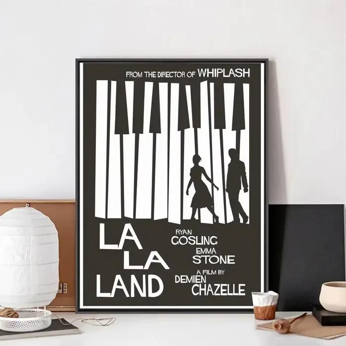 Affiche vintage de La La Land pour chambre à coucher