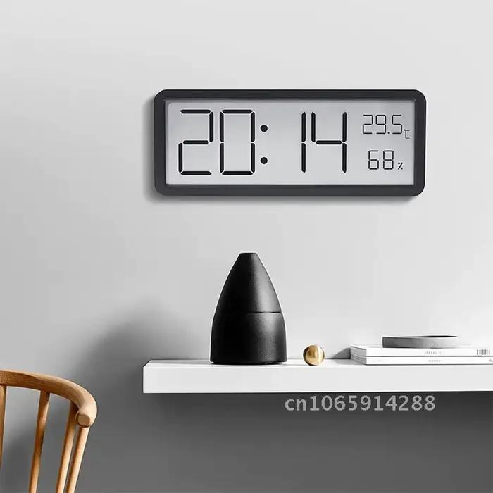 Horloge murale LED, horloges numériques simples