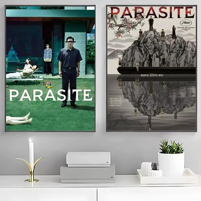 Affiche de films coréens p-parasite HD