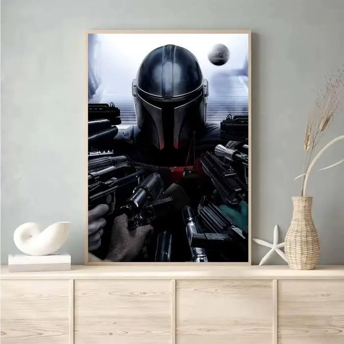 Affiche de film TV classique Anime The-M-Mandalorian