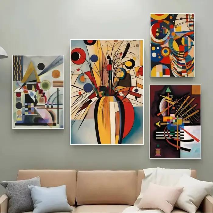 Affiche de Wassily Kandinsky avec impressions
