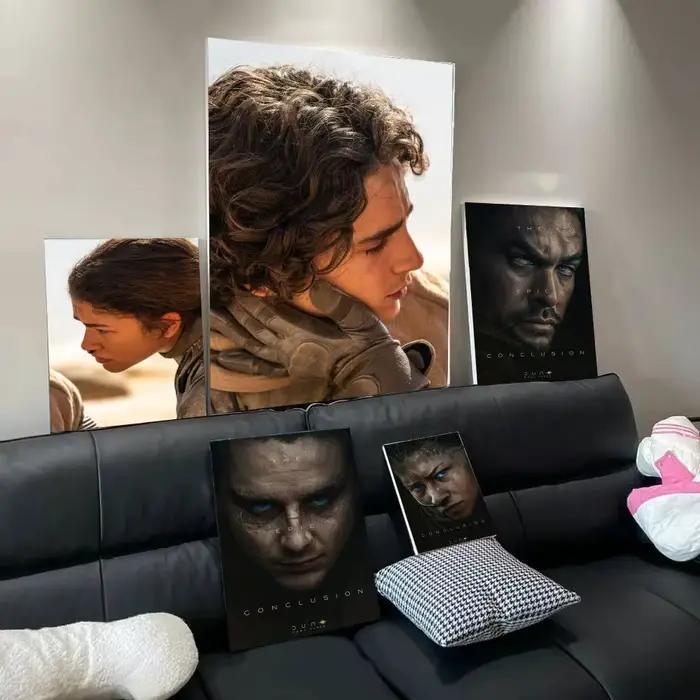 Affiche classique du nouveau film D-Dune 3, impression d'art mural esthétique moderne, minimaliste, pour chambre à coucher, salon, décoration de la maison, cadeau