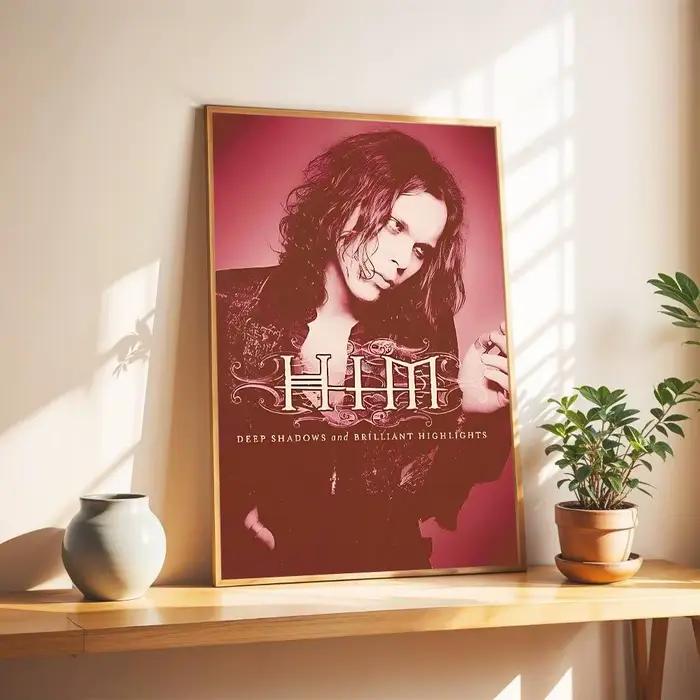 Affiche vintage classique du groupe Rock H-HIM