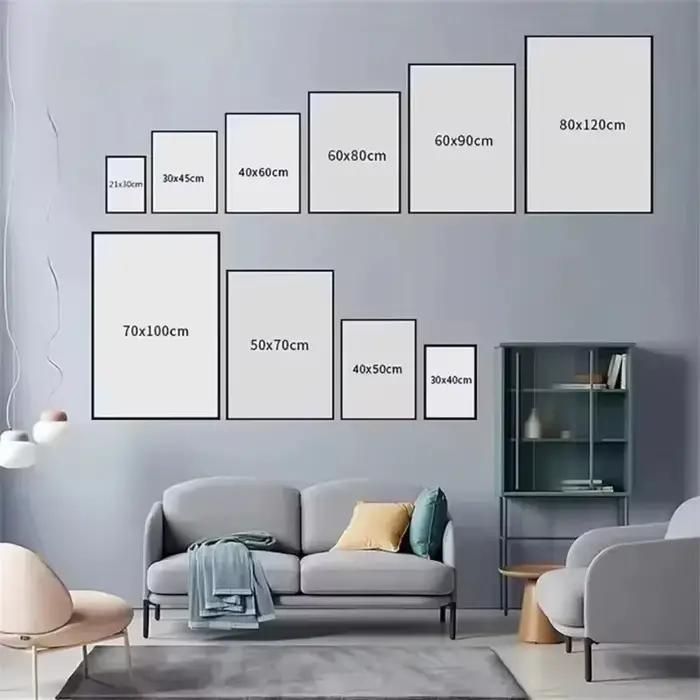 Peinture minimaliste verte