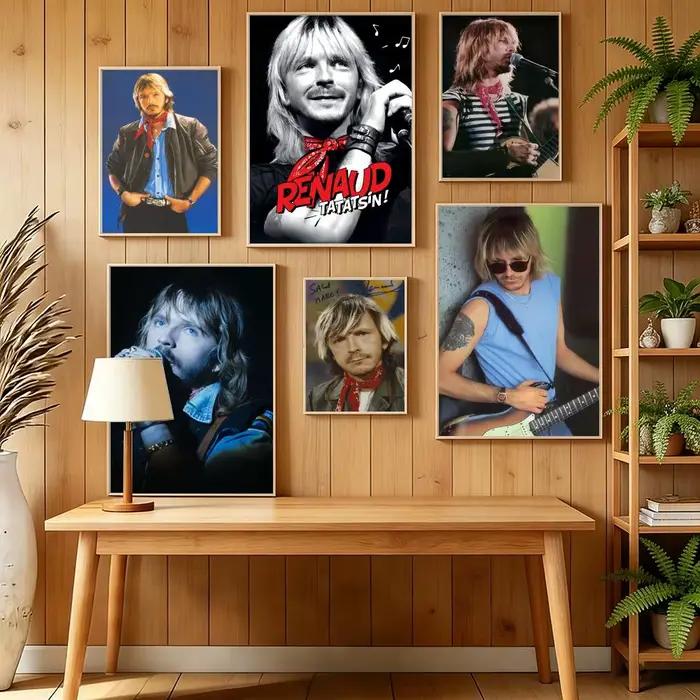 Affiche du chanteur français R-Renaud