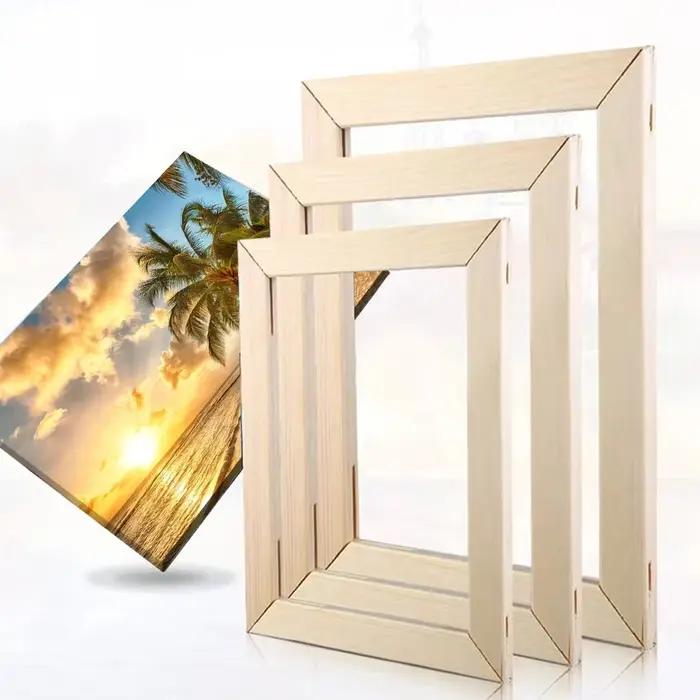 Grandes cadres photo en bois pour bricolage