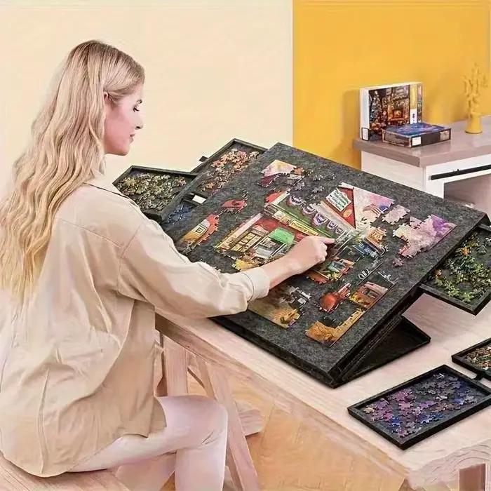 1 ensemble de planches de Puzzle décoratives 6 en 1