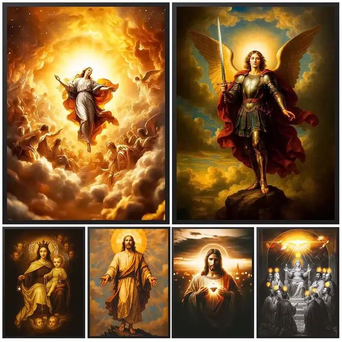 Affiche murale de l'église orthodoxe du christianisme catholicisme