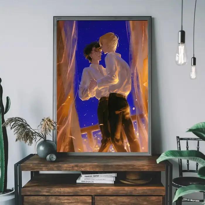 Affiches de film classique Anime BL Draco Malfoy Harry Potter