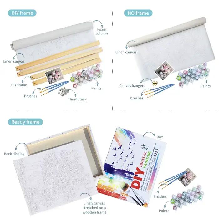 Gatyztoire – Kits de peinture par numéros