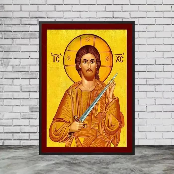 Vintage jésus Christ Religion mur photos pour salon église salle nordique affiche mur Art toile peinture décor à la maison sans cadre