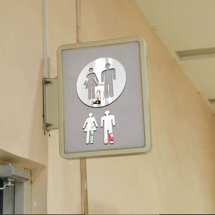 Autocollants muraux drôles pour femme et homme